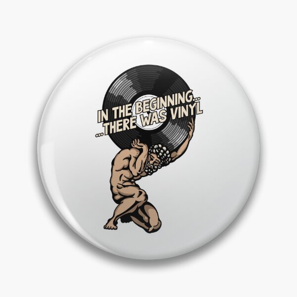 Item preview, In The Beginning There Was Vinyl – Retro DJ Record Lover Design designed and sold by TipTop GFX.