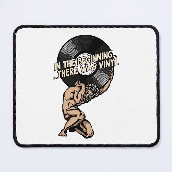Item preview, In The Beginning There Was Vinyl – Retro DJ Record Lover Design designed and sold by TipTop GFX.
