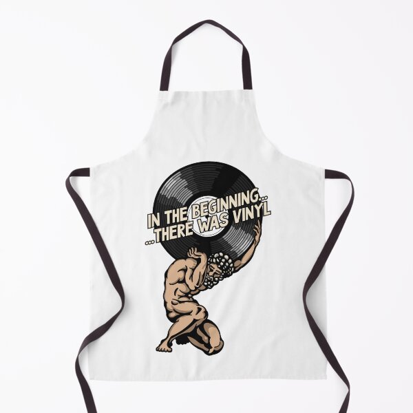Item preview, In The Beginning There Was Vinyl – Retro DJ Record Lover Design designed and sold by TipTop GFX.