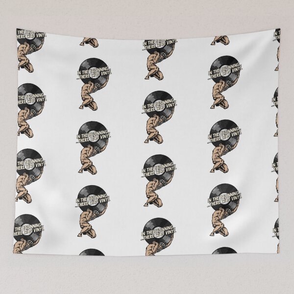 Item preview, In The Beginning There Was Vinyl – Retro DJ Record Lover Design designed and sold by TipTop GFX.