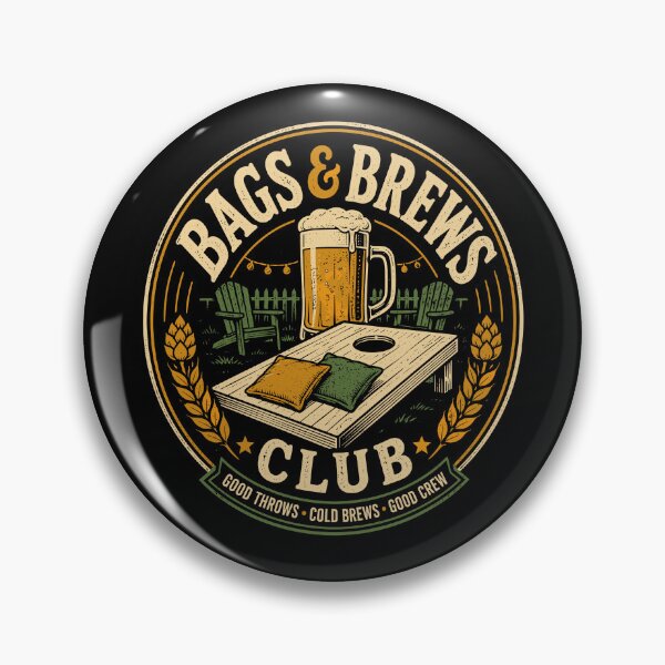 Item preview, Bags and Brews Cornhole Beer Club designed and sold by tshirtexpressiv.