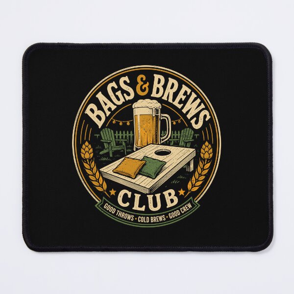 Item preview, Bags and Brews Cornhole Beer Club designed and sold by tshirtexpressiv.