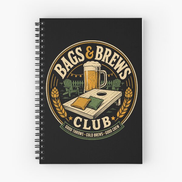 Item preview, Bags and Brews Cornhole Beer Club designed and sold by tshirtexpressiv.