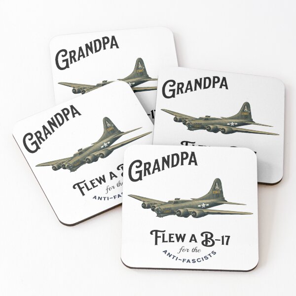 Item preview, Grandpa Flew a B-17 designed and sold by Threshing Pigeon.
