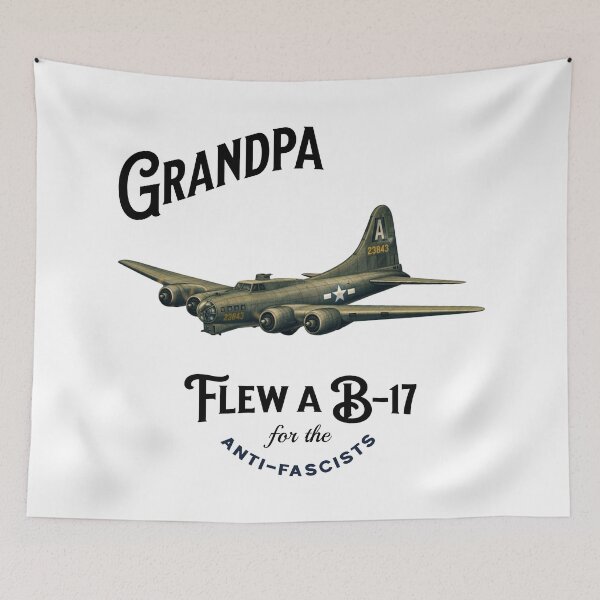 Item preview, Grandpa Flew a B-17 designed and sold by Threshing Pigeon.