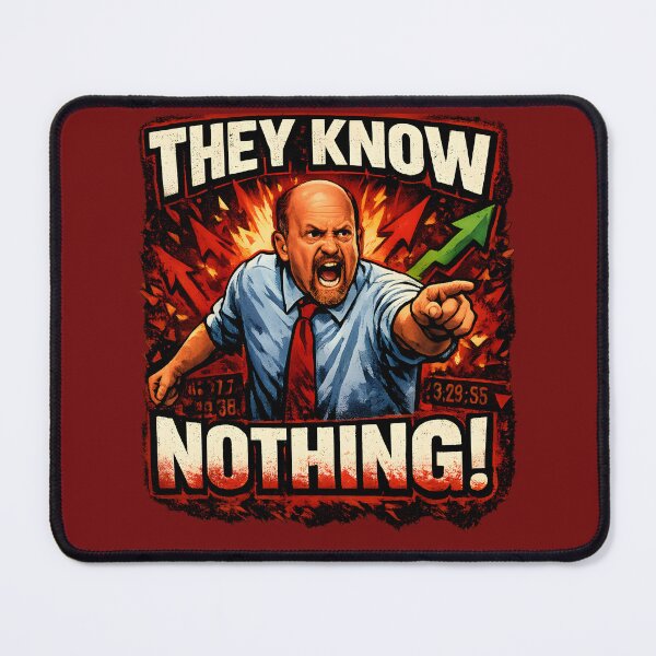 Item preview, Jim Cramer "They Know Nothing!" designed and sold by RockyLambda.