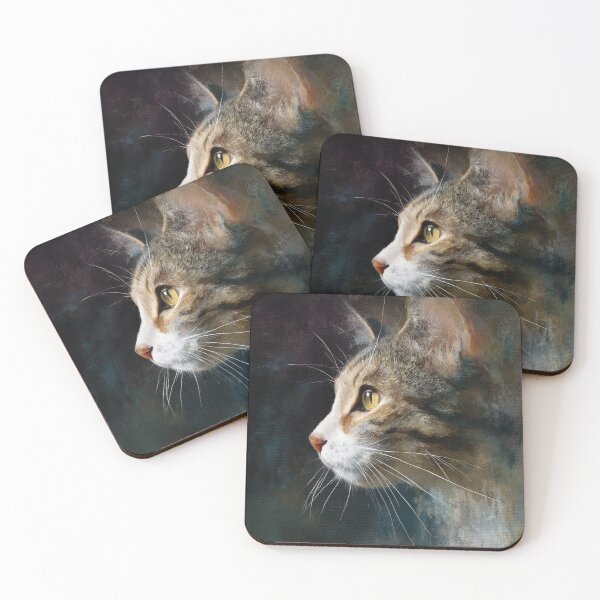 Item preview, Serene Profile of a Golden-Eyed Cat designed and sold by Paolo-Bandal.