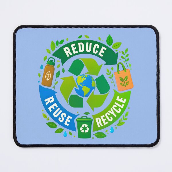 Item preview, REDUCE, REUSE AND RECYCLE DESIGN 1 designed and sold by DigitalandPhoto.