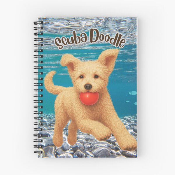 Item preview, Scuba Doodle Daisy con pelota designed and sold by Doodles Down South.