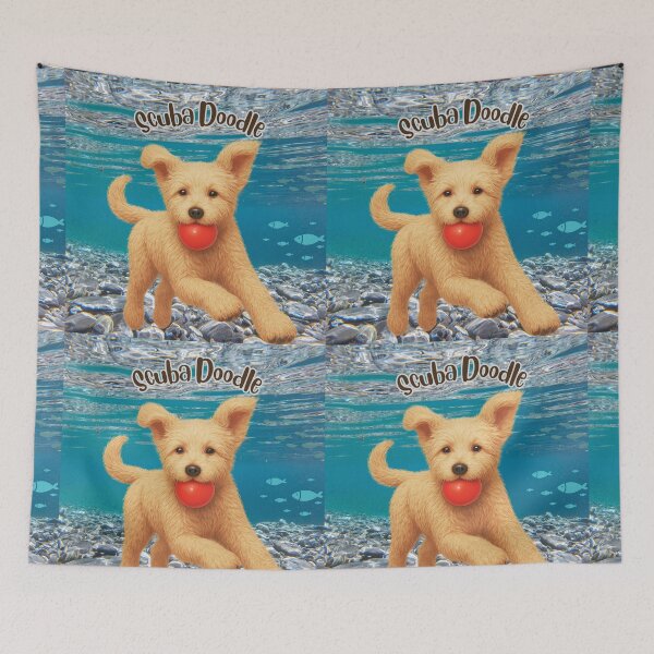 Item preview, Scuba Doodle Daisy with ball designed and sold by Doodles Down South.