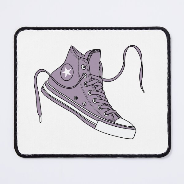 Item preview, Quiet violet high tops designed and sold by MickeyEdwards.