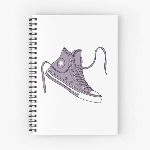Item preview, Quiet violet high tops designed and sold by MickeyEdwards.