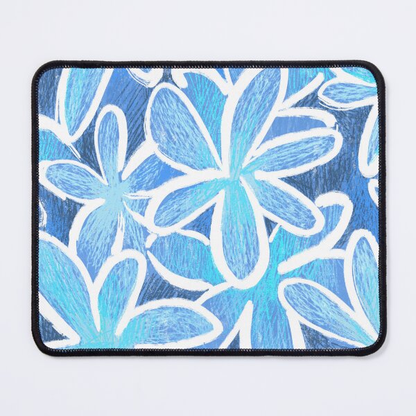 Item preview, Blue flowers crayon drawn t-shirt print  designed and sold by NatalkaP.