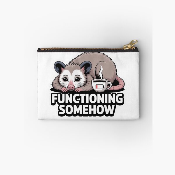 Item preview, Functioning Somehow Exhausted Possum designed and sold by PrintologyAura.
