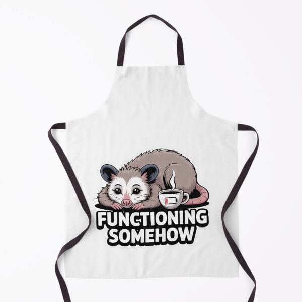 Item preview, Functioning Somehow Exhausted Possum designed and sold by PrintologyAura.