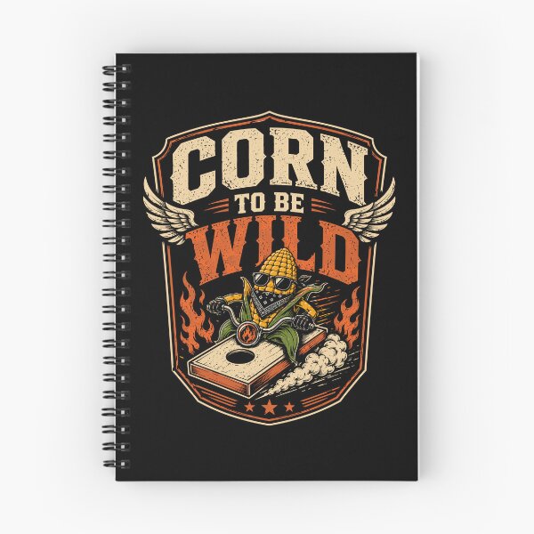 Item preview, Corn To Be Wild Cornhole Rebel Pun designed and sold by tshirtexpressiv.