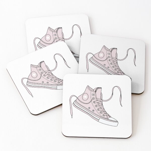 Item preview, Raindrop on roses high tops designed and sold by MickeyEdwards.