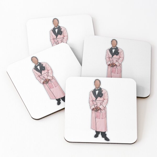 Item preview, ASAP Rocky Met Gala Vogue Fashion Outfit Designer Luxury Pink Suit Music designed and sold by SamiraArts.