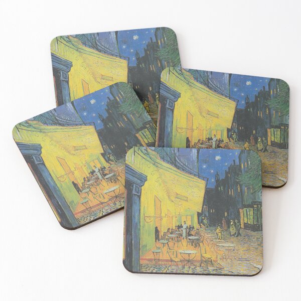 Item preview, Vintage Impressionist Café Night Painting for Art Lovers designed and sold by RickE.