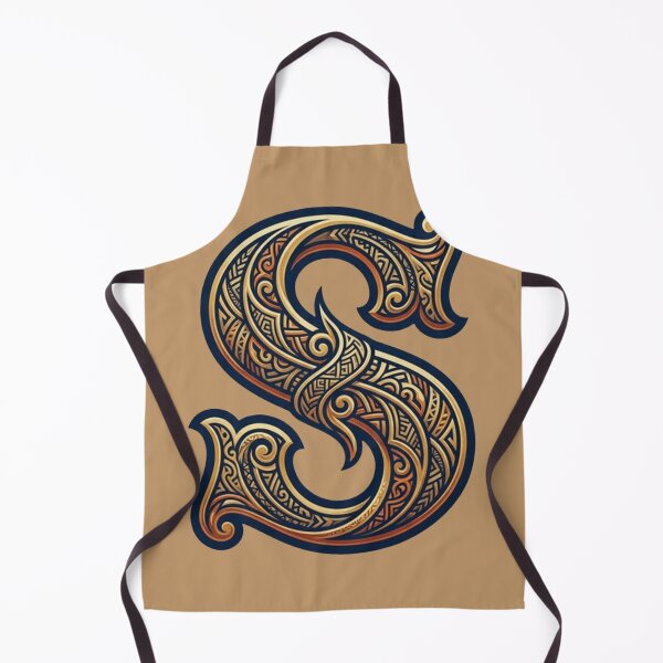 Item preview, golden S designed and sold by sabahdesign.