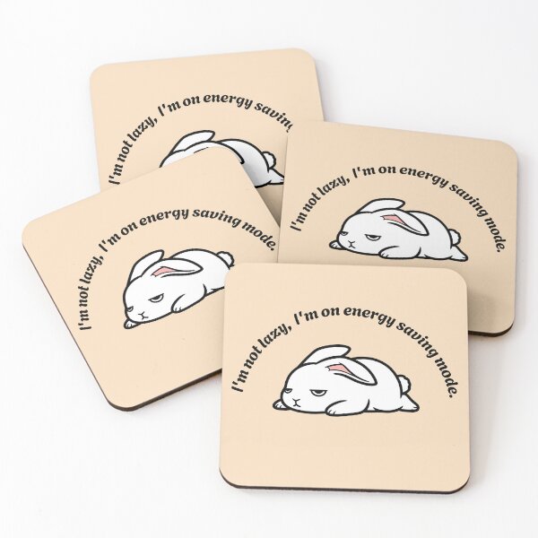 Item preview, Rabbit in energy saving mode designed and sold by UsagiPrint.