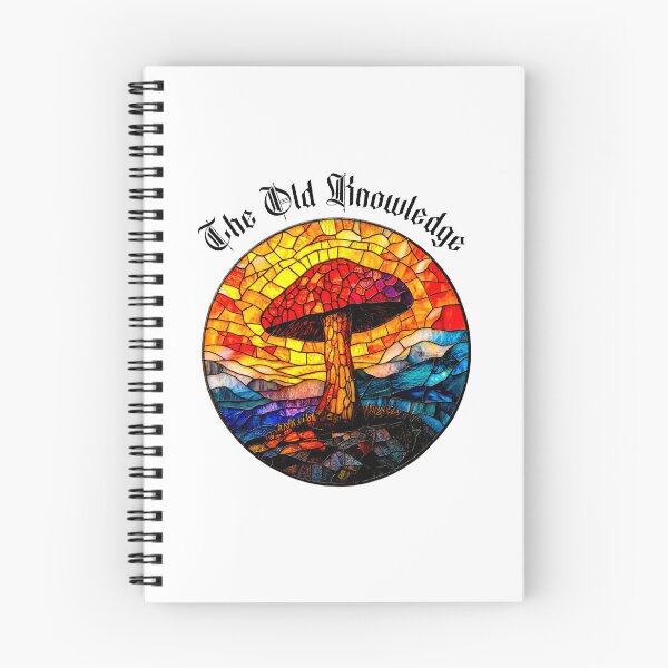 Item preview, The Old Knowledge - Mystical Mushroom Dark designed and sold by Doodle-Bloom.
