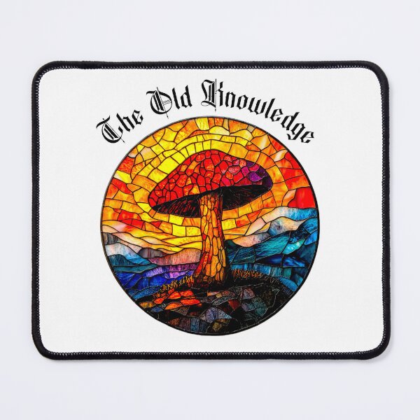 Item preview, The Old Knowledge - Mystical Mushroom Dark designed and sold by Doodle-Bloom.
