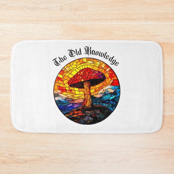 Item preview, The Old Knowledge - Mystical Mushroom Dark designed and sold by Doodle-Bloom.