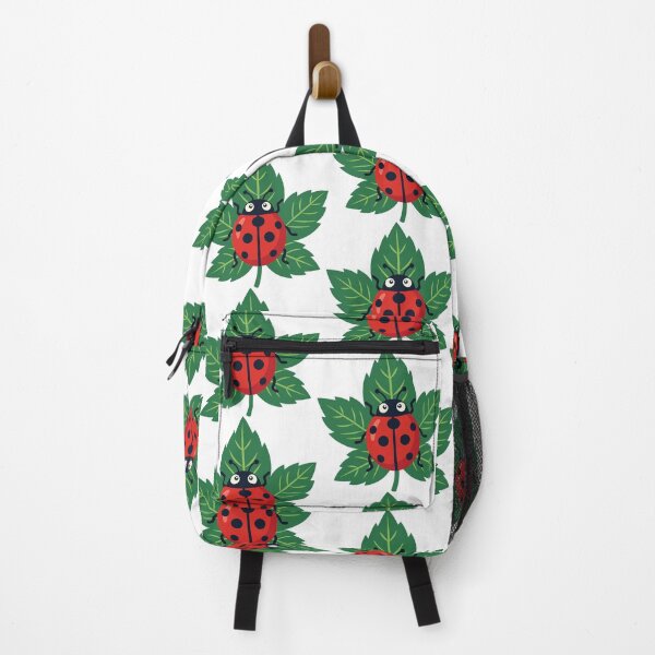 Item preview, Cute Ladybug on Green Leaves Illustration designed and sold by BetweenForms.