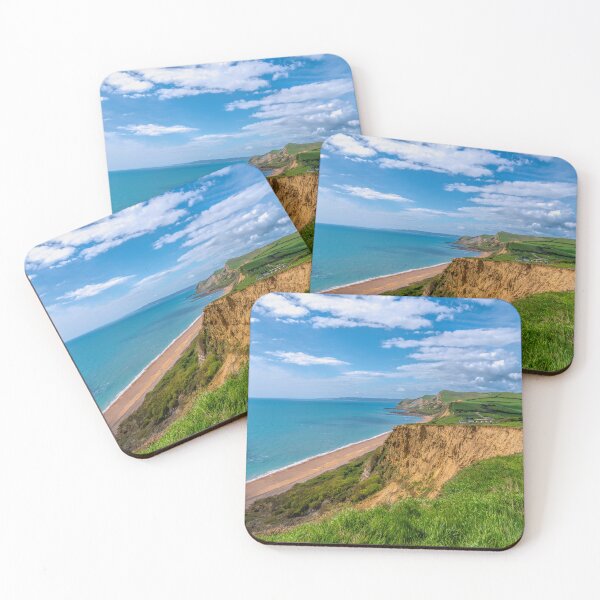 Item preview, English Jurassic Coast at Eype near West Bay With Golden Cliffs designed and sold by acceleratorhams.