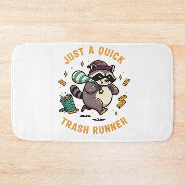 Item preview, Just A Quick Trash Runner - Funny Raccoon designed and sold by rawaart1.
