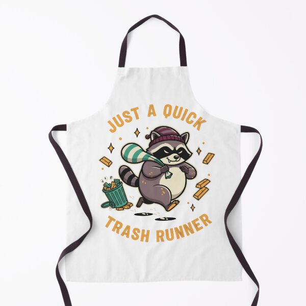 Item preview, Just A Quick Trash Runner - Funny Raccoon designed and sold by rawaart1.