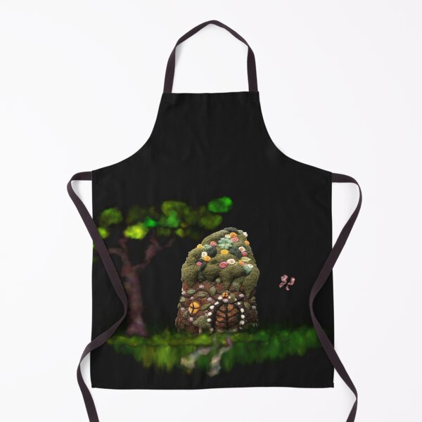 Item preview, Hand-felted hobbit house with garden designed and sold by creaphyl28.