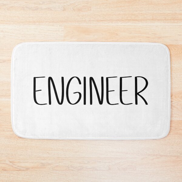 Item preview, Engineer - Minimalist Aesthetic Quote Design Script designed and sold by Nesstitches.
