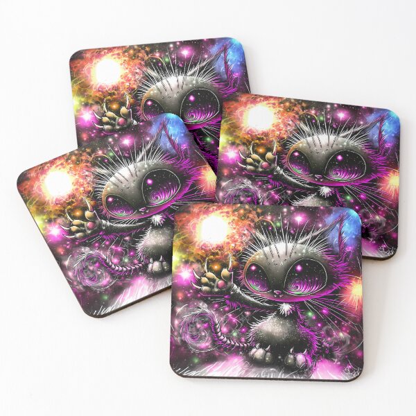 Item preview, Cosmic Witch Cat Galaxy Eyes & Dark Magic Vibes  designed and sold by DonaldWaltersxx.