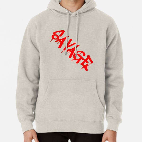 Savage box hot sale logo hoodie