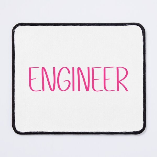 Item preview, Engineer - Pink Minimalist Aesthetic Quote Design Script designed and sold by Nesstitches.