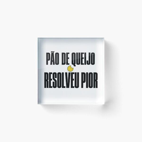 Item preview, Pão de Queijo Resolveu Pior Divertida comida brasileña designed and sold by POD DYNASTY.