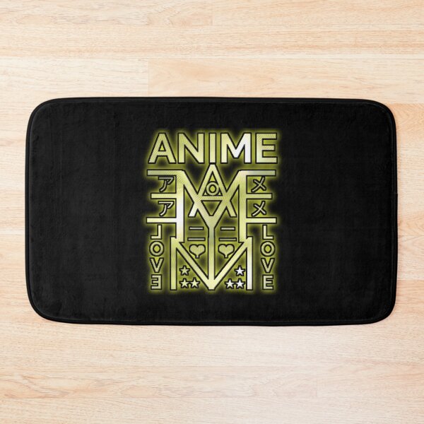 Item preview, Golden ANIME LOVE logo. designed and sold by Giulivo Store Graphic.