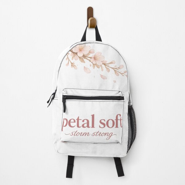 Item preview, Petal Soft Storm Strong Sakura Branch Gift for Her Women Empowerment Shirt designed and sold by DreamelleStudio.