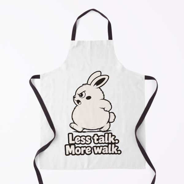 Item preview, Angry Bunny Action. Less Talk More Walk. Motivational Rabbit Hustle Quote designed and sold by MalisoStickers.