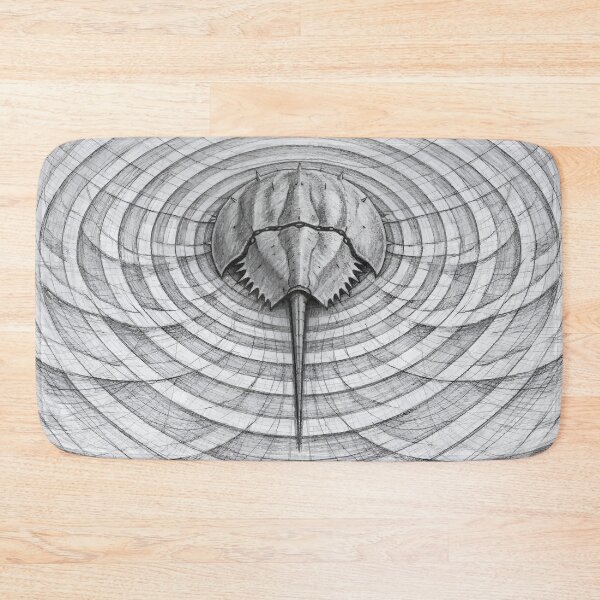 Item preview, Horseshoe Crab Tidal Geometry Surrender to Cycles designed and sold by WildlifeInc.