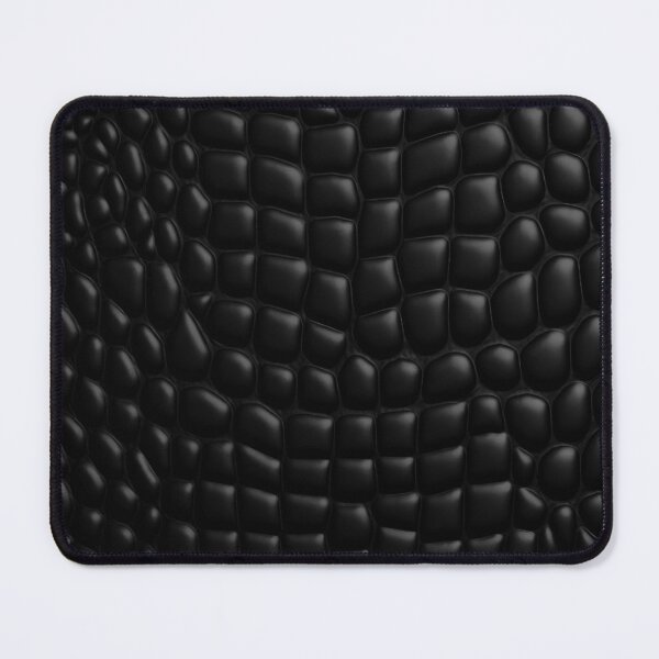 Item preview, Black Crocodile Leather Texture Pattern designed and sold by Peac7e.