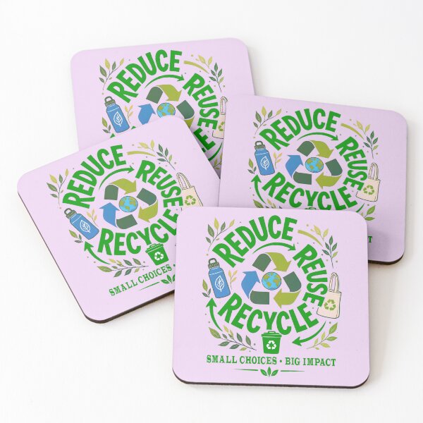 Item preview, REDUCE, REUSE AND RECYCLE DESIGN 3 designed and sold by DigitalandPhoto.