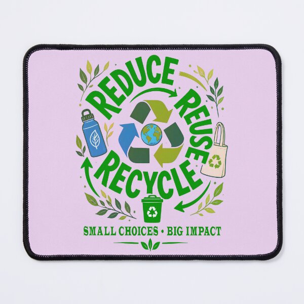 Item preview, REDUCE, REUSE AND RECYCLE DESIGN 3 designed and sold by DigitalandPhoto.