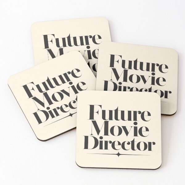 Item preview, Future Movie Director Minimalist Film Aesthetic Typography Design designed and sold by TheStephanieRome.