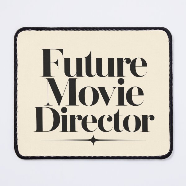 Item preview, Future Movie Director Minimalist Film Aesthetic Typography Design designed and sold by TheStephanieRome.