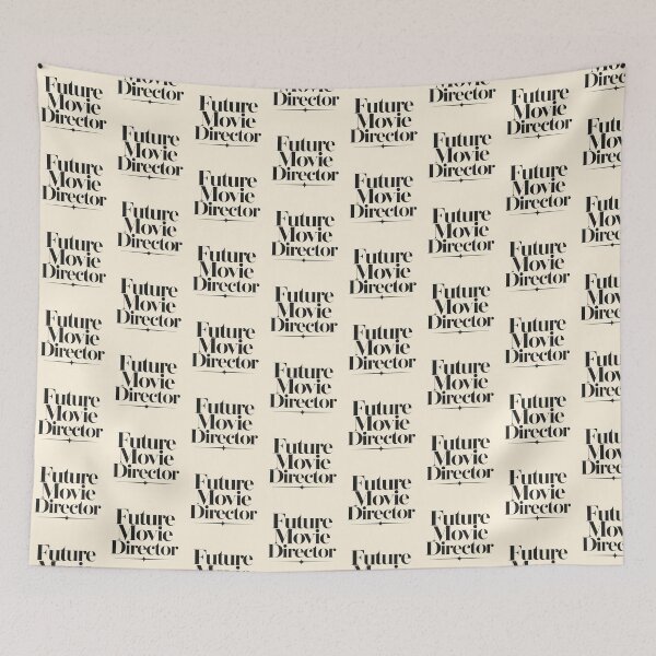 Item preview, Future Movie Director Minimalist Film Aesthetic Typography Design designed and sold by TheStephanieRome.