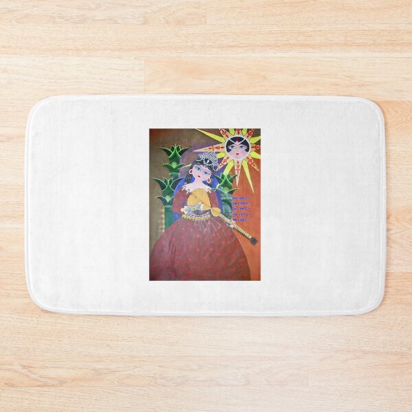 Item preview, Persian Lady Playing Lute under the Sun designed and sold by Tulip1358.