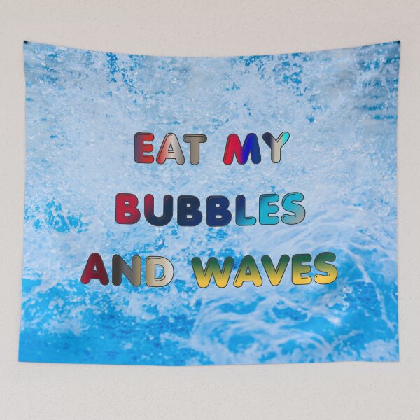 Item preview, Eat My Bubbles and Waves #1 designed and sold by Holy JM Designs.